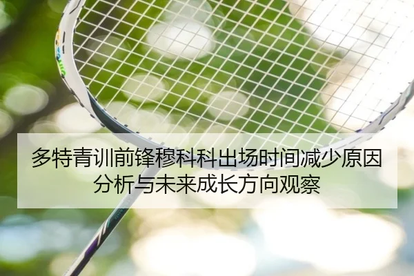 多特青训前锋穆科科出场时间减少原因分析与未来成长方向观察