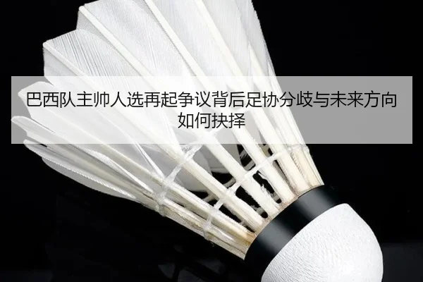 巴西队主帅人选再起争议背后足协分歧与未来方向如何抉择
